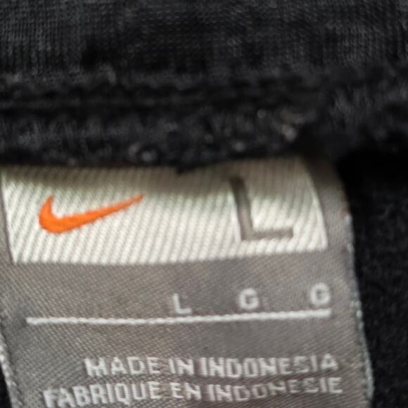 Nike Hoops Basketball Shorts Men’s L Black Silver Lined Baggie - Picture 3 of 6